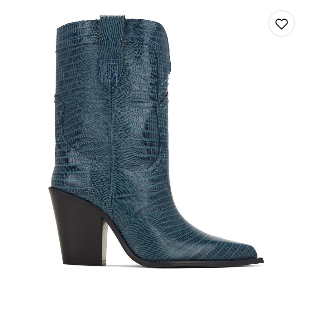 Toral Helga Boots in Blue - cowboy style boots